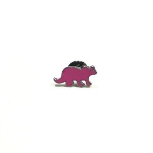 Pink Dinosaur Pin